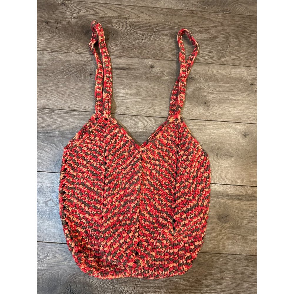 crochet knot boho bag crossbody